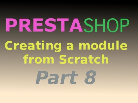 how to create module in prestashop
