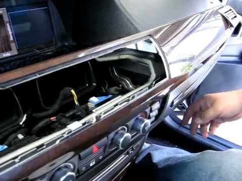 How to Remove Radio / Stereo / Navigation / CD from 2006 BMW 750i for Repair