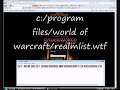 how to get on a wow private server i am using underworld for example!