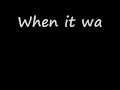 When it was me remix