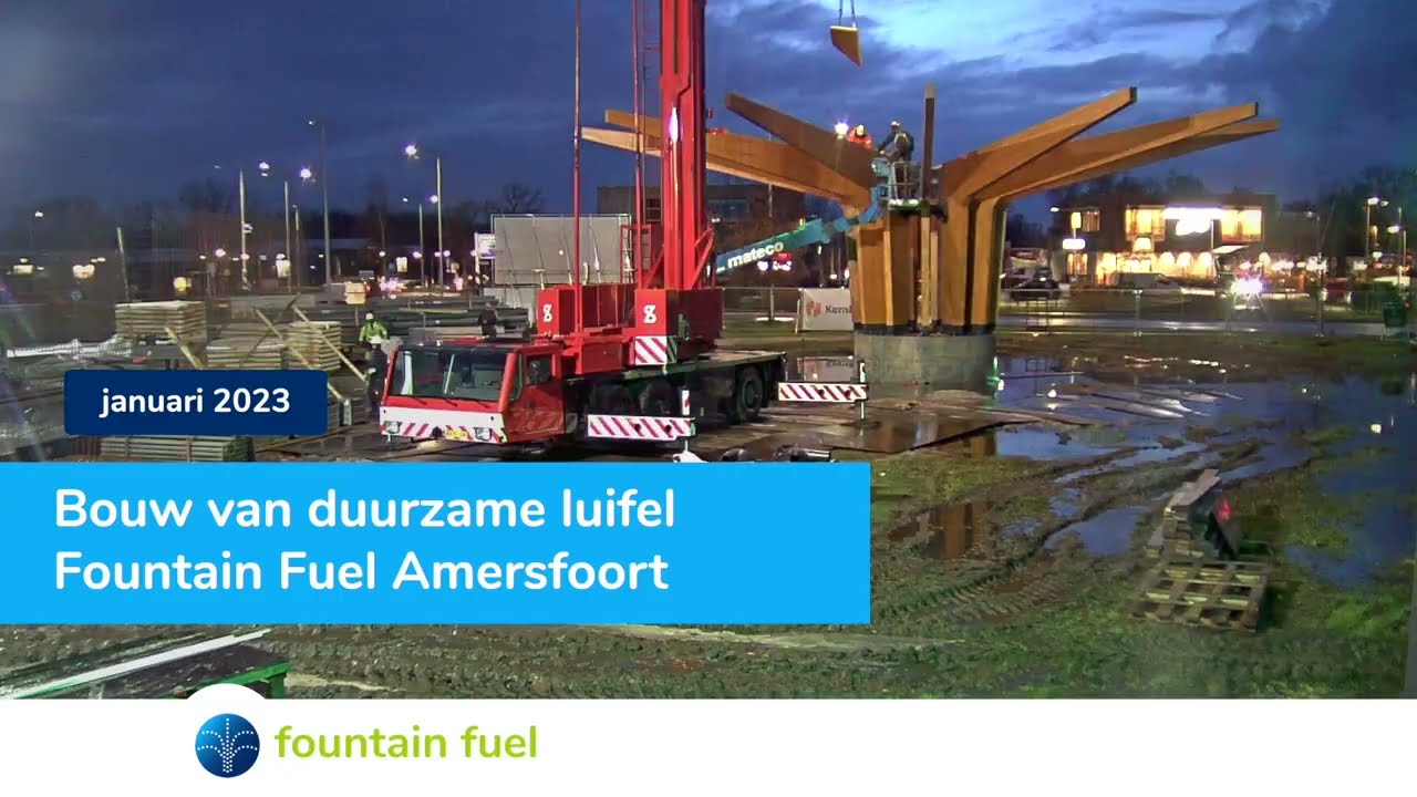Timelapse Fountain Fuel Amersfoort - NL