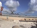 Saint Martin Air France 747 Takeoff/Landing