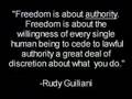 Freedom Opera: Ron Paul vs. Rudy Guiliani