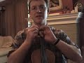 Violin Lesson #5; The Hold, Finger Placement  pt. 2