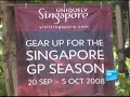 reportage :    connu comme �tant le centre �conomique et financier de lasie du sud-est, singapour n'a plus d'yeux que pour la formule 1. le temps de ce week-end tout du moins o� tout le pays se pr�pare � accueillir le grand prix.