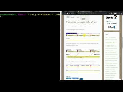 [Screencast] GIT – Rozwiązywanie konfliktów