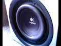 logitech z 2300 grill off  knin 50% voulme   bass