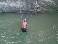 how to catch small shrimp (ilocano dialect)