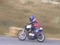 John Nell at the Catterick Classic Vintage Hillclimb on his Honda CB350