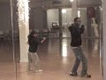 Frost and Lil BIGZ Krump lesson at Dance Unlimited part 1