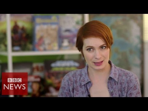 Meet Felicia Day known as the Queen of Geek - BBC News