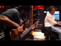 Traa Tracking Bass On Fire in Studio
