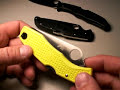 Spyderco Endura 4:  Slightly Imperfect