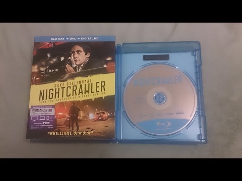 Nightcrawler Blu ray unboxing