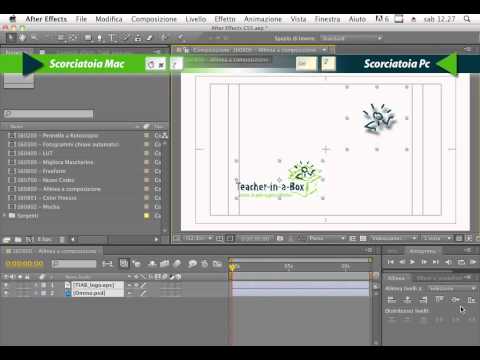 After Effects CS5: nuova funzione per l'allineamento After Effects CS5: nuova funzione per l'allineamento