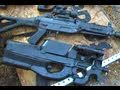 SECTION8 AIRSOFT GAME ACTION SYSTEMA M4 PTW, JG STEYR AUG, TOKYO MARUI P90