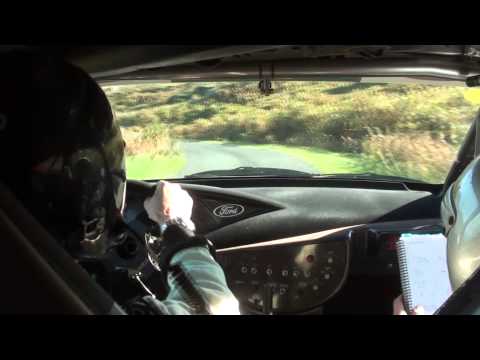 Mull - In-Car camera from Alistair Miller records the record breaking run on Stage 9 Gribun Rocks as Peter Taylor and Andrew Roughead fly over the blind crests and ...