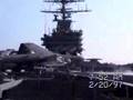 USS Nimitz leaving San Diego