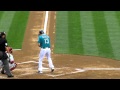 Dustin Ackley's First MLB Plate Appearence a Single up the middle Full At-bat HD