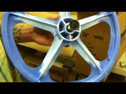how to dye skyway wheels