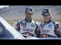 Sainz y Al-Attiyah presentan su nuevo buggy