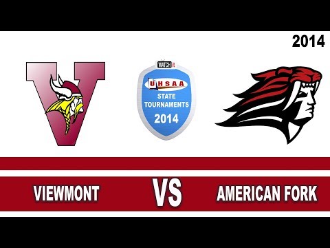 5A Boys Basketball: Viewmont vs American Fork Utah High School State Tournament 3/4/14