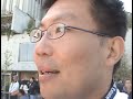 Pro-Chinese Protestor On Tibet - SF Olympic Torch Ceremony