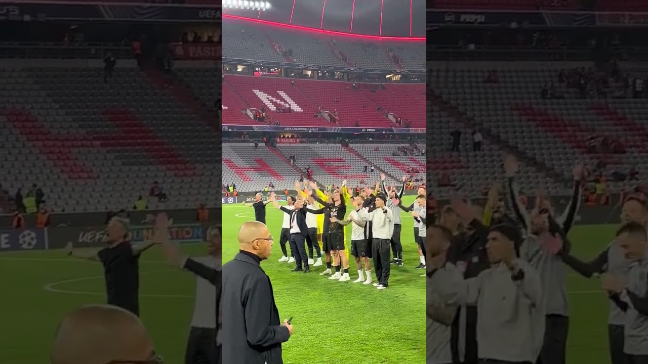ELES QUEREM O BI! 🏆🏆 Os jogadores do PSG foram comemorar com a torcida a classificação #shorts