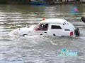 amphibious car   this car can run on water!