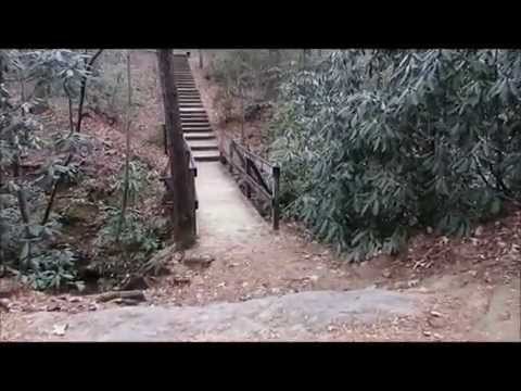 Stoneplace Trail Hike - Tallulah Gorge State Park - 12-9-14