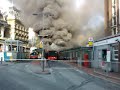 London bendy bus on fire - Victoria Bus Station - Saturday, 4th Sept 2010