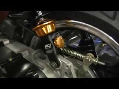 how to adjust ncy rear shock