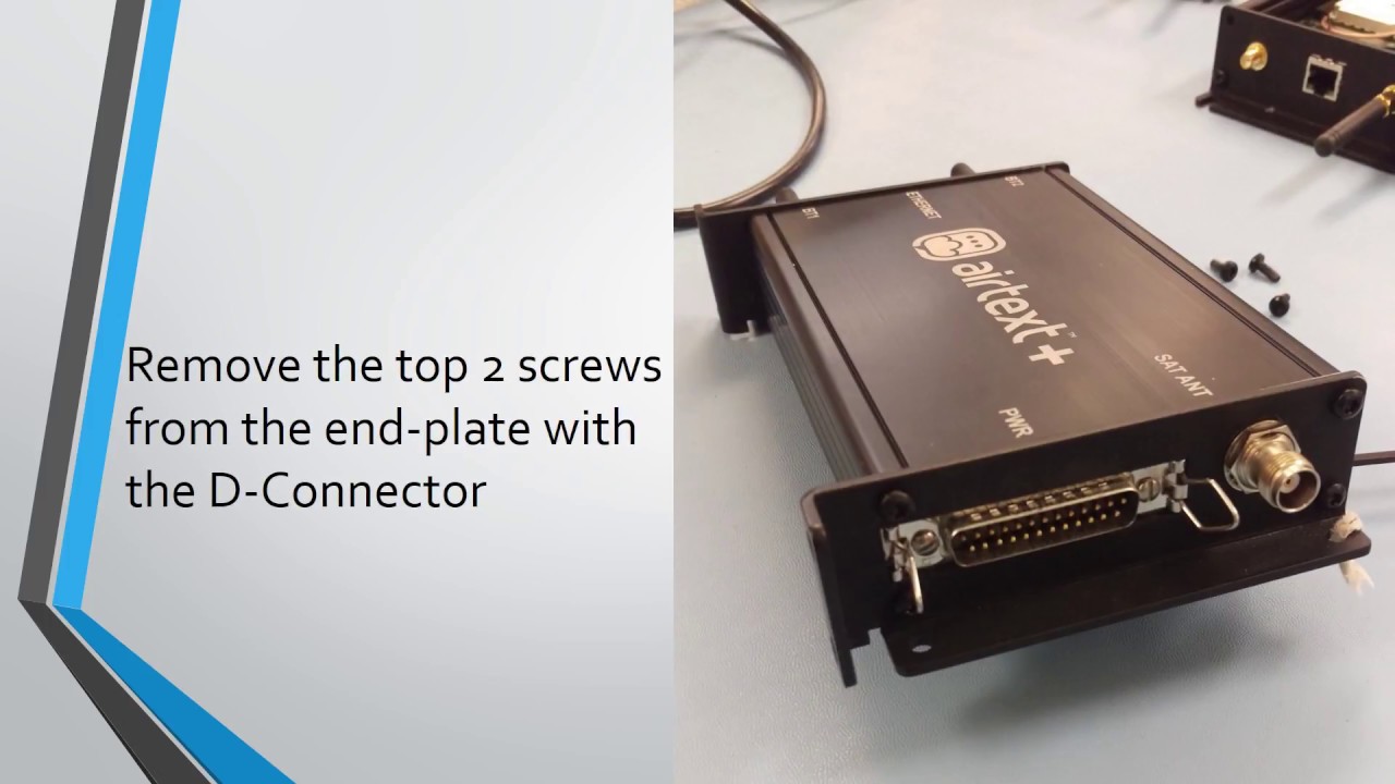 Airtext+ Remoção do cartão SIM