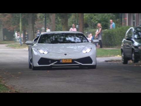accelerating - In this video you see some very good looking and good sounding exotic cars like the new Lamborghini Huracan LP610-4, Ferrari 360 Challenge Stradale, Jaguar F...