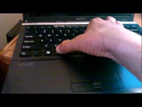 how to recovery sony vaio