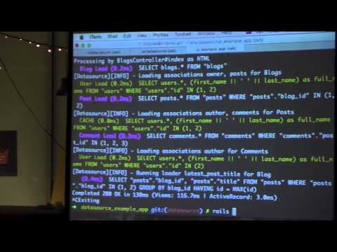 Datasource talk