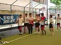 la tradicional vuelta olimpica del campeon. el plata f.c. campeon del torneo sapuka clausura 05!!!