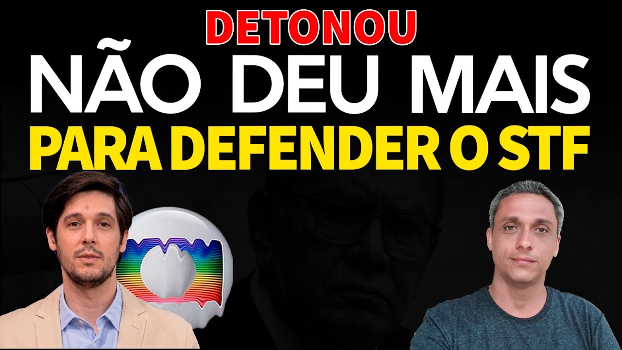 "UM TAPA NA CARA"  - Até jornalista de esquerda acordou pra PODRIDÃO no STF