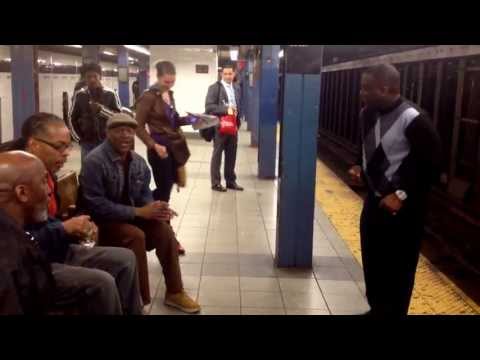 in chambers - Recorded 4-27-13 in the Chambers Street subway stop in NYC. I saw this great acapella group in NYC performing