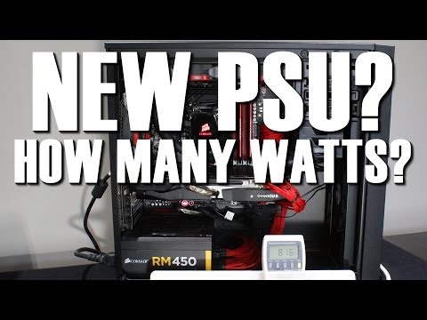 how to know psu wattage