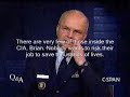 CIA Director Michael Hayden: \"US is run by Intel. Agencies\"