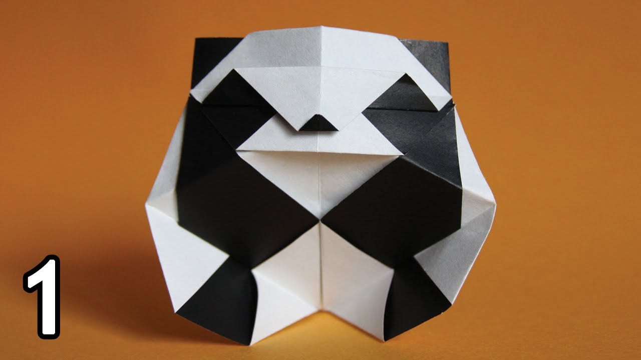 Origami Panda (Román Díaz)