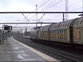 two railion freights at odense denmark march 2 2007