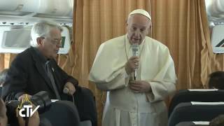 Pope: This is war, but not a war of religions