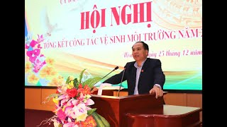 Khen thưởng 6 tập thể, 22 cá nhân có thành tích xuất sắc trong công tác vệ sinh môi trường