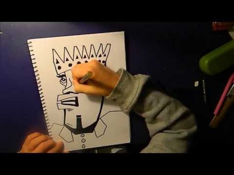 how to draw graffiti k