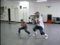 Yudi and L-Z - hip hop routine