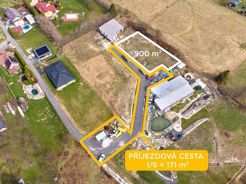 Video Prodej stavebního pozemku o velikosti 1071m2 s platným stavební povolením na výstavbu RD