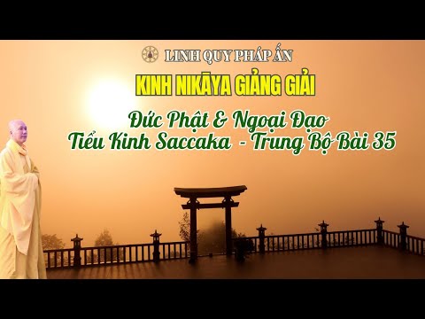 Kinh NIKAYA Giảng Giải - Đức Phật & Ngoại Đạo - Tiểu Kinh SACCAKA - Trung Bộ Bài 35