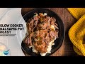 Beef Chuck Cross Rib Roast Boneless Crock Pot